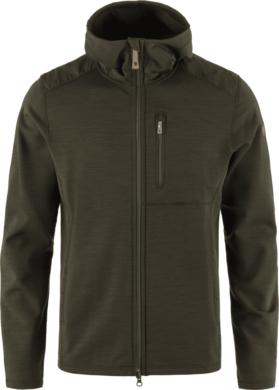 Fjällräven Fjällräven Men's Keb Fleece Hoodie Deep Forest