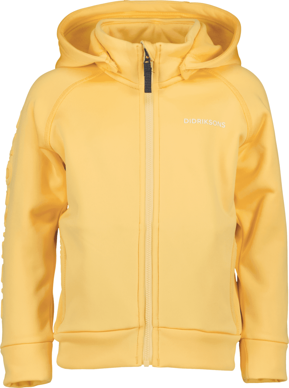 Didriksons Didriksons Kids' Corin Full Zip 8 Creamy Yellow