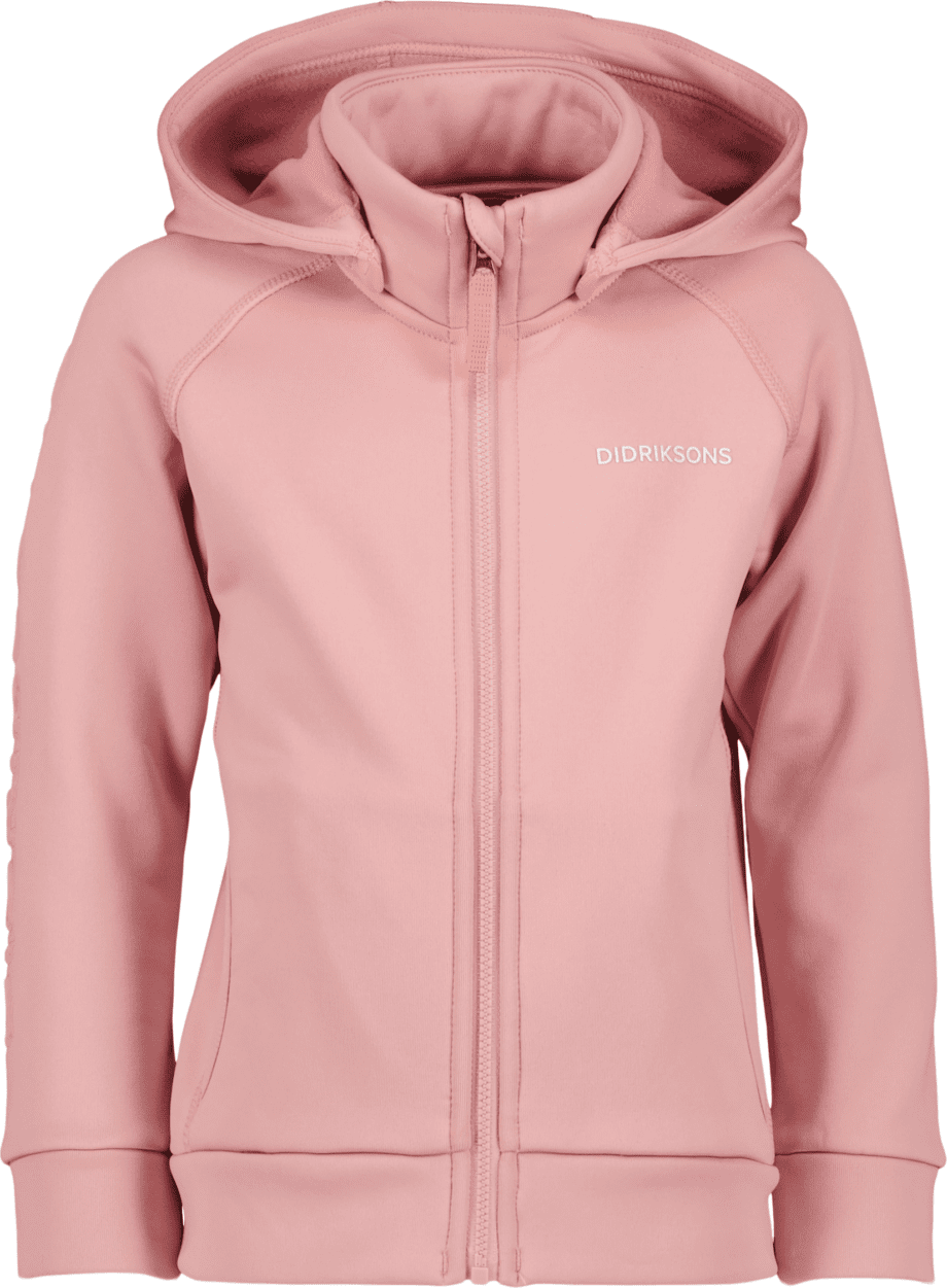 Didriksons Didriksons Kids' Corin Full Zip 8 Soft Pink