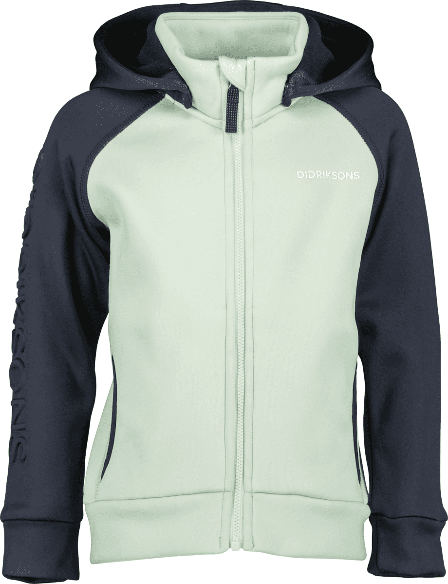 Didriksons Didriksons Kids' Corin Full Zip 8 Pale Mint