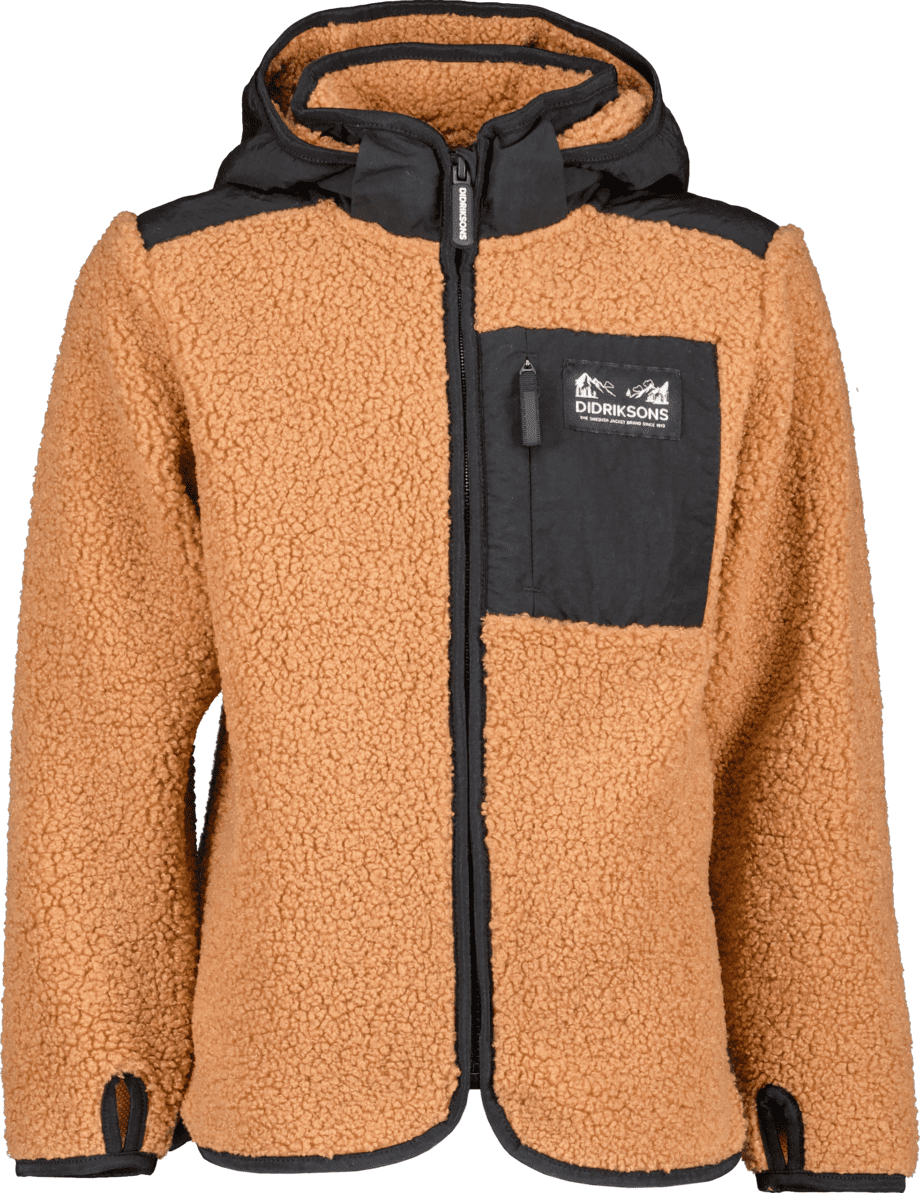 Didriksons Didriksons Kids' Exa Full Zip 2 Almond Brown