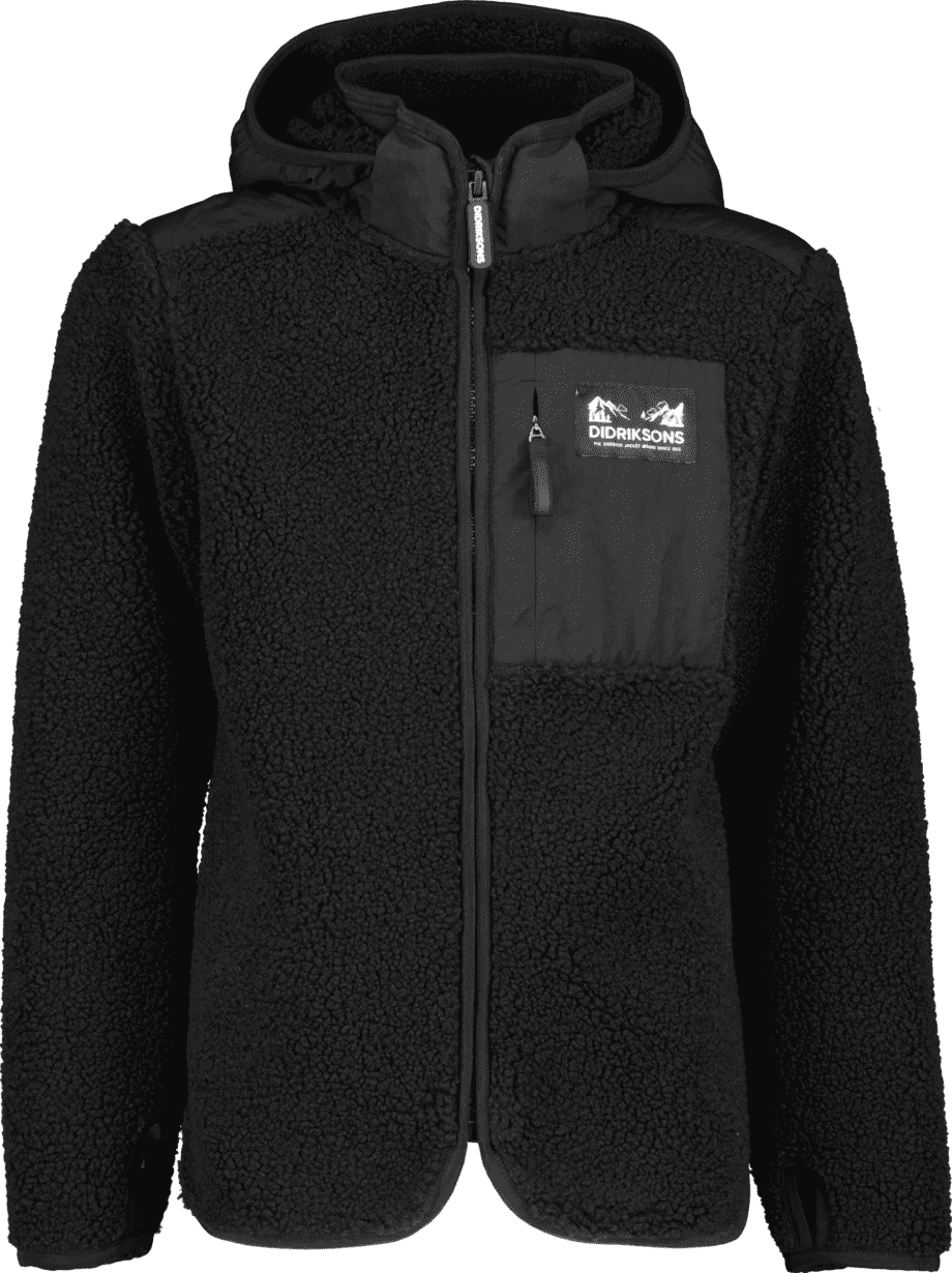 Didriksons Didriksons Kids' Exa Full Zip 2 Black