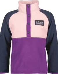 Didriksons Didriksons Kids' Monte Half Button 4 Royal Purple