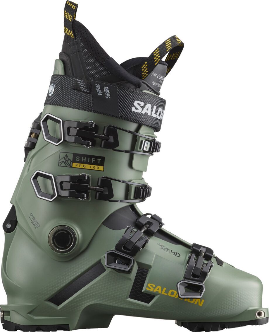 Salomon Salomon Men's Shift Pro 100 AT Oil Green/Black/Solar Power