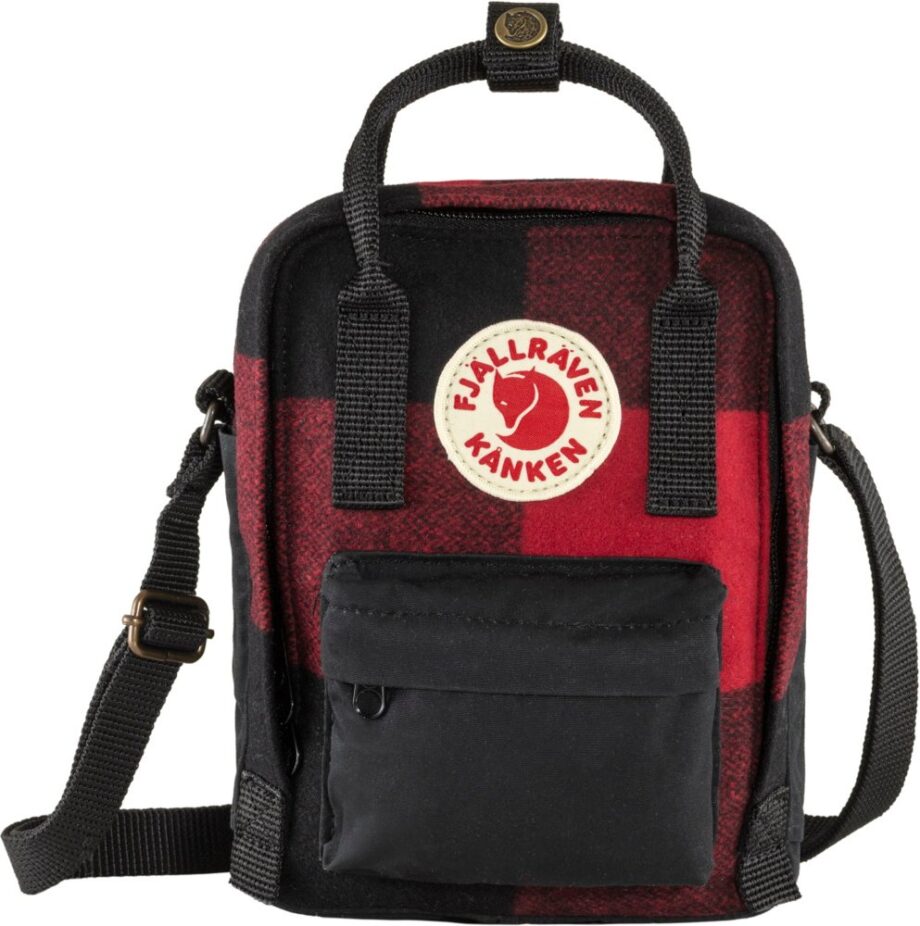 Fjällräven Fjällräven Kånken Re-wool Sling Red/Black