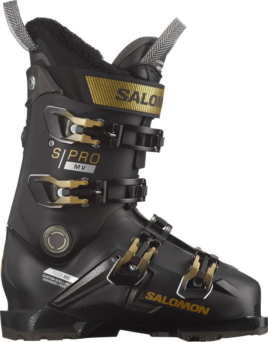 Salomon Salomon Women's S/Pro MV 90 Black/Gold Met./Beluga