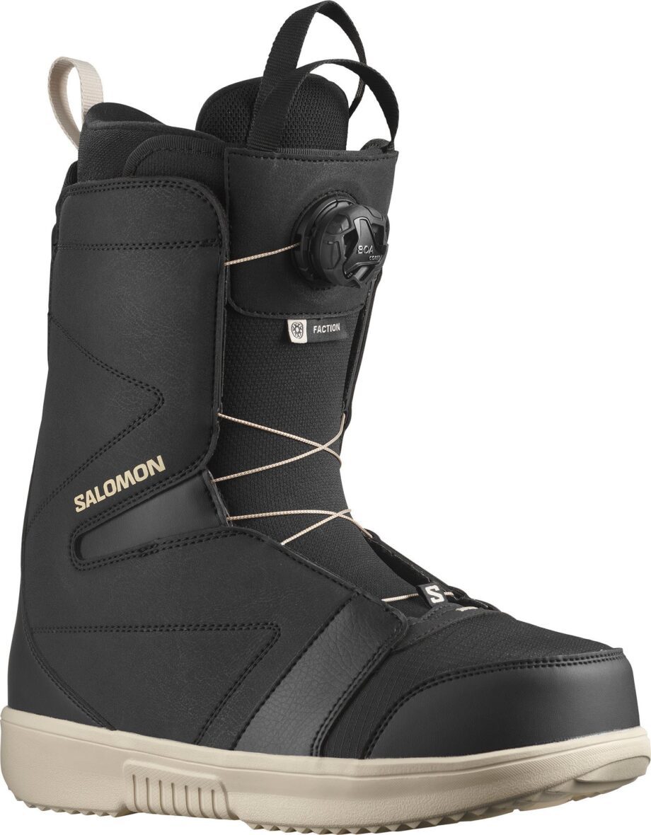 Salomon Salomon Men's Faction Boa Black/Black/Rainy Day