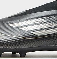 adidas F50 League Laceless FG Fotbollsskor Unisex, Core Black / Iron Metallic / Gold Metallic