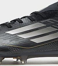 adidas F50 Pro FG Fotbollsskor Unisex, Core Black / Iron Metallic / Gold Metallic