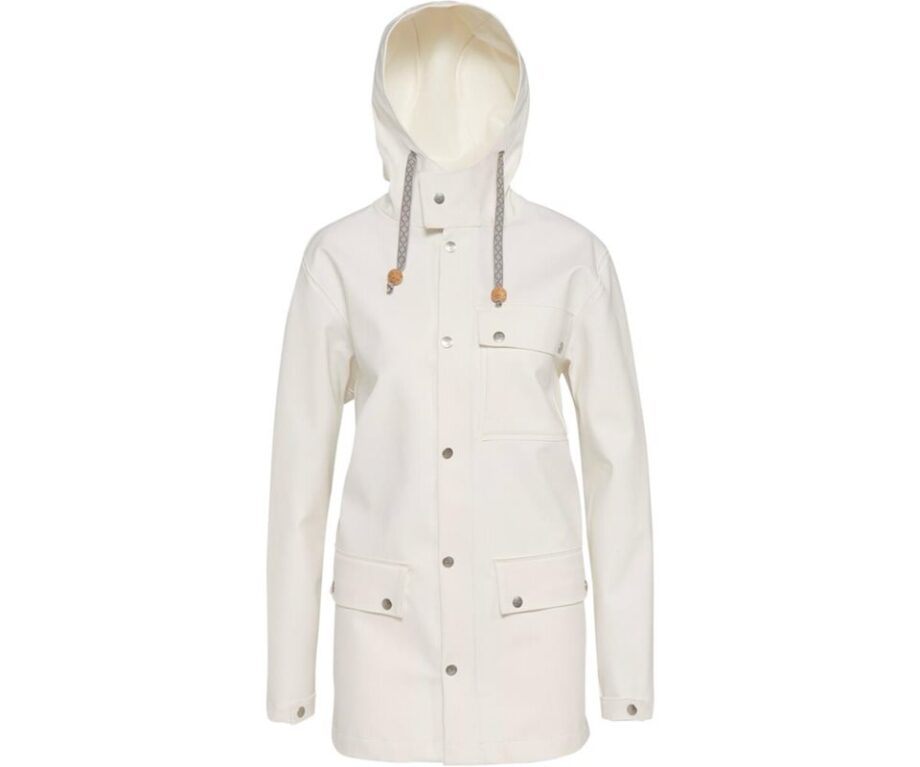 Varg Göteborg Rainjacket Chalk White