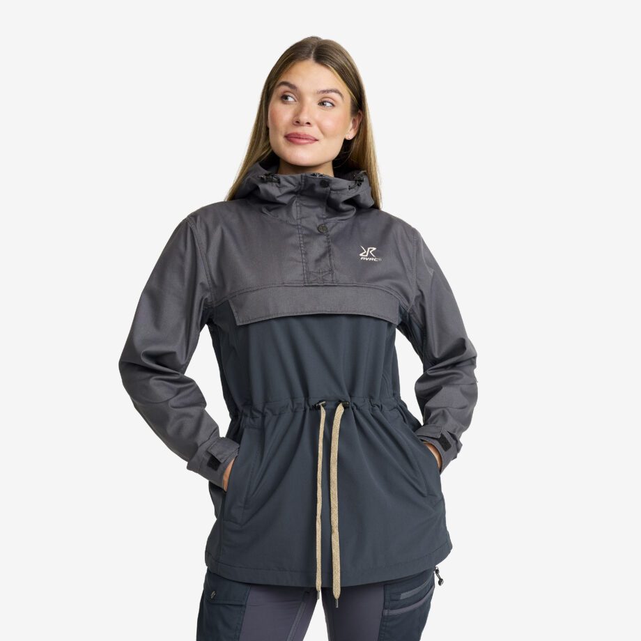 Revolution Race Skaljacka & Vindjacka - Rambler Lightweight Anorak - Dam - India Ink/Blueberry, Storlek:2XL