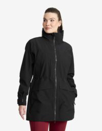 Revolution Race Dam > Jackor > Regn- & Skaljackor - Nevis 2L Parka - Dam - Black, Storlek:M