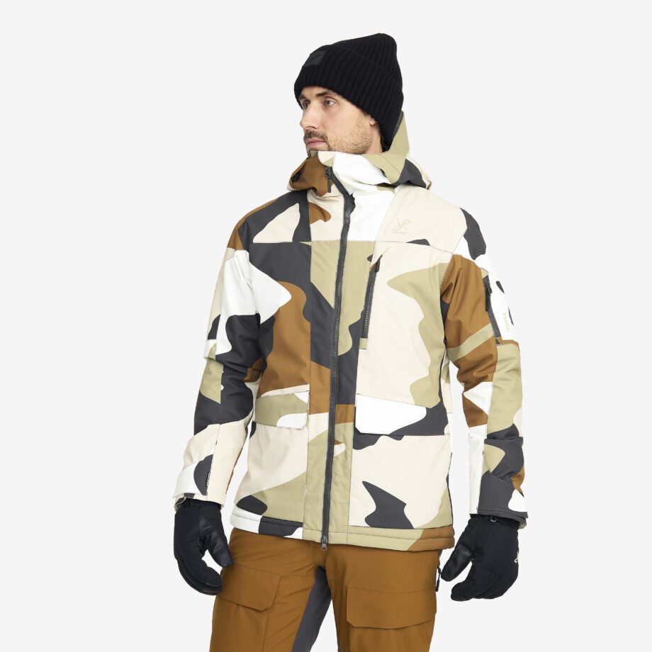 Revolution Race Skaljacka & Vindjacka - Halo 2L Insulated Ski Jacket - Herr - Anthracite/Rubber, Storlek:3XL