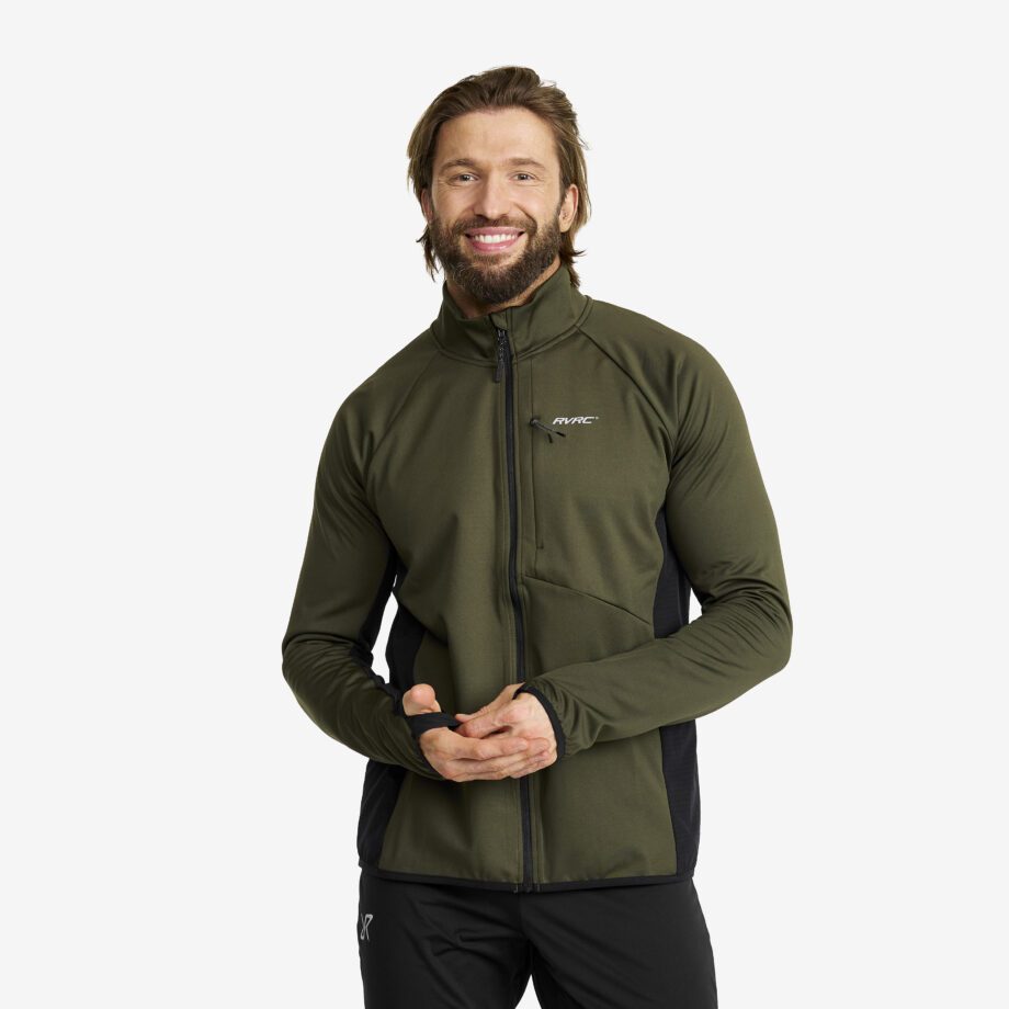 Revolution Race Jackor > Vindjackor - Pace Wind Jacket - Herr - Forest Night, Storlek:XL