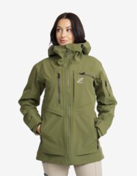 Revolution Race Cyclone Long 3L Jacket - Dam - Cypress, Storlek:XL - Skaljacka & Vindjacka