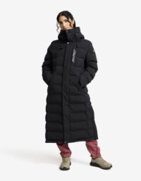 Revolution Race Vinterjackor - Scenic Insulated Long Parka - Dam - Black, Storlek:S