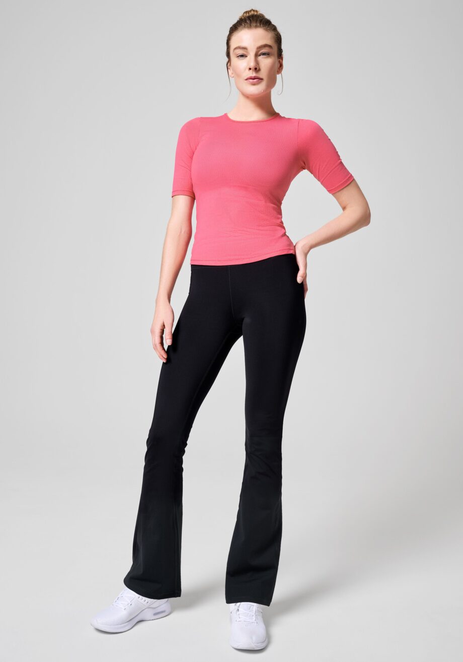 Casall Flare High Waist Pant - Black