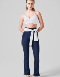 Casall Flare High Waist Pant - Core Blue