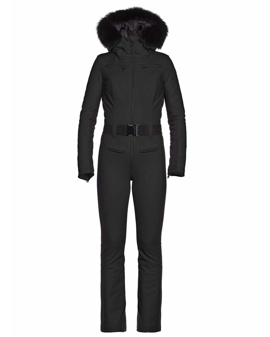 Goldbergh Parry Jumpsuit Faux Fur Long W Black (40 40)