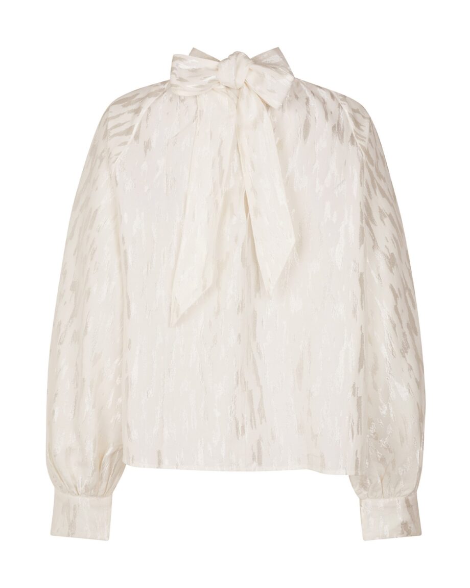 Samsøe and Samsøe Ebbali Blouse 15042 W Arctic Wolf (XXS XXS)