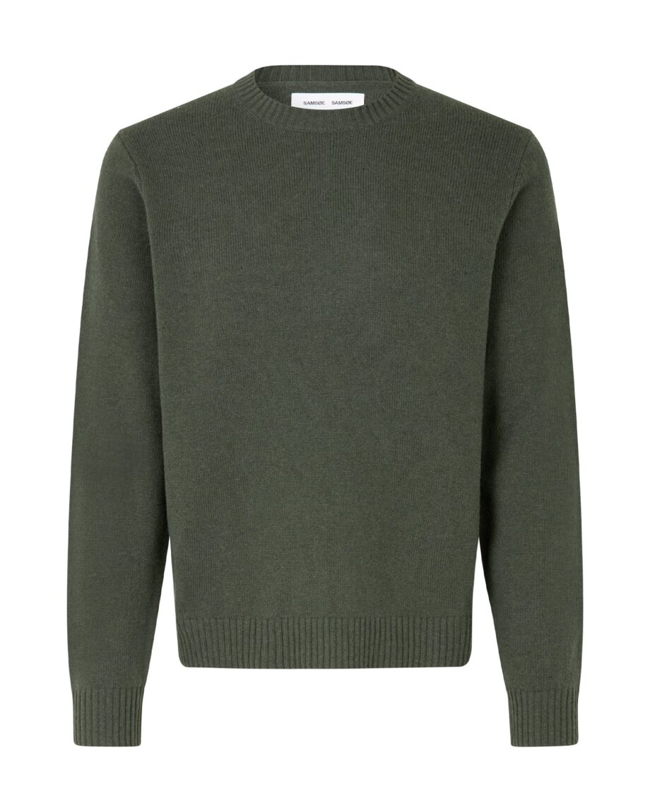 Samsøe and Samsøe Sylli Crew Neck 132 M Climbing Ivy (XS XS)