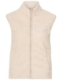 Svea Teddy Pile Vest W Offwhite (XL XL)