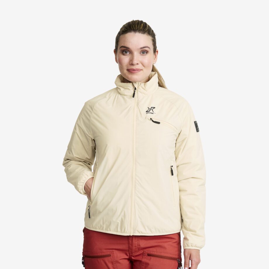 Revolution Race Flatter Insulated Jacket - Dam - Peyote, Storlek:L - Vinterjackor