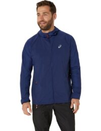 Asics Road Packable Jacket Men Blue Expanse