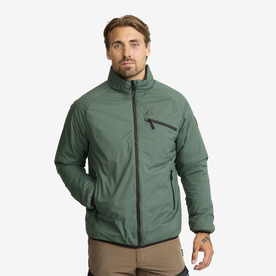 Revolution Race Vinterjackor - Flatter Insulated Jacket - Herr - Garden Topiary, Storlek:3XL