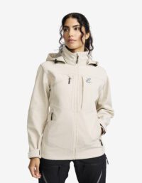 Revolution Race Dam > Jackor > Softshelljackor - Hiball Softshell Jacket - Dam - Oatmeal, Storlek:L