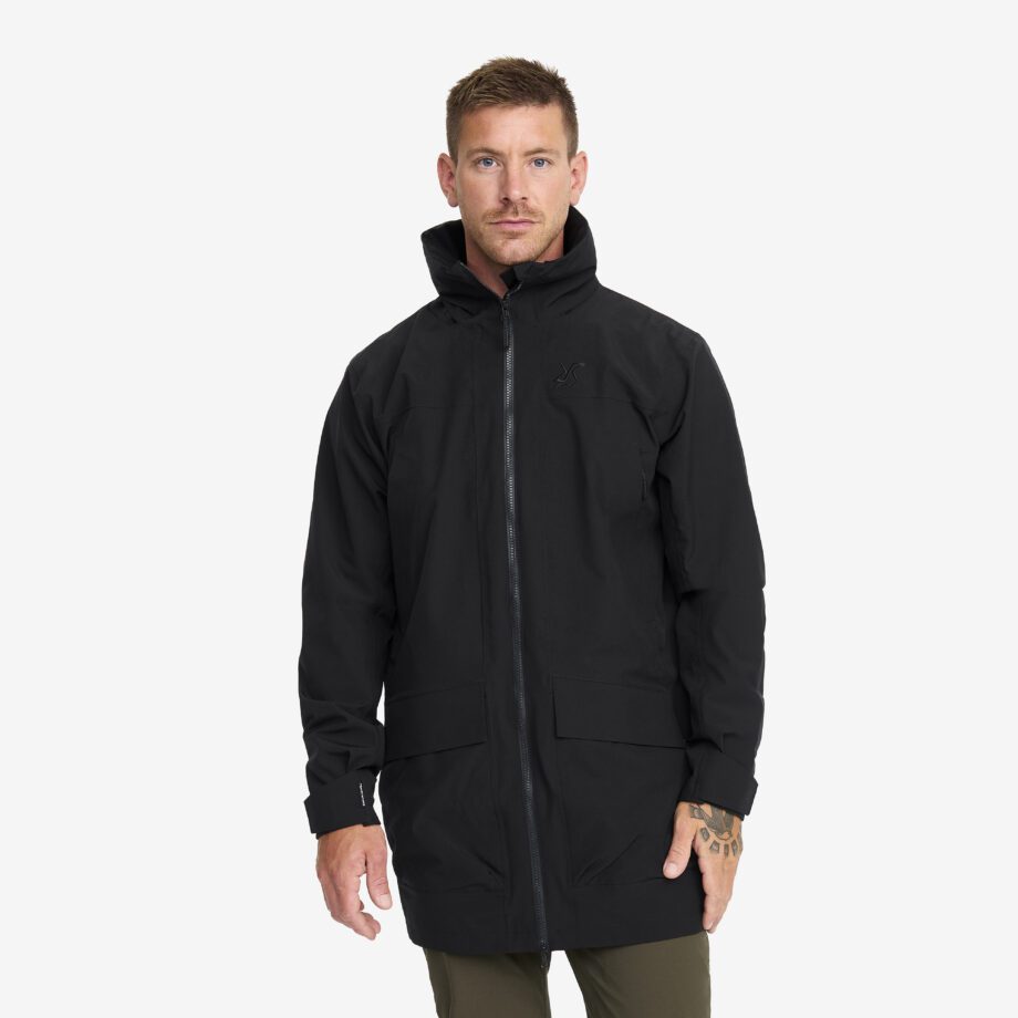 Revolution Race Jackor > Regn- & Skaljackor - Nevis 2L Parka - Herr - Black, Storlek:XL