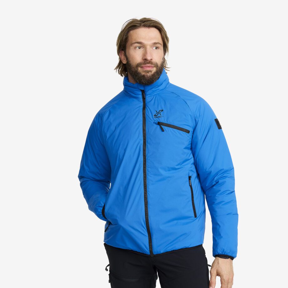 Revolution Race Vinterjackor - Flatter Insulated Jacket - Herr - Imperial Blue, Storlek:4XL