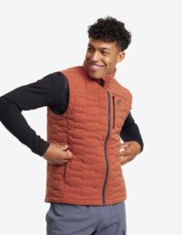 Revolution Race Jackor > Västar - Flex Stretch Down Vest - Herr - Rusty Orange, Storlek:M