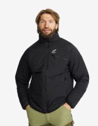 Revolution Race Vinterjackor - Flatter Insulated Jacket - Herr - Black, Storlek:2XL