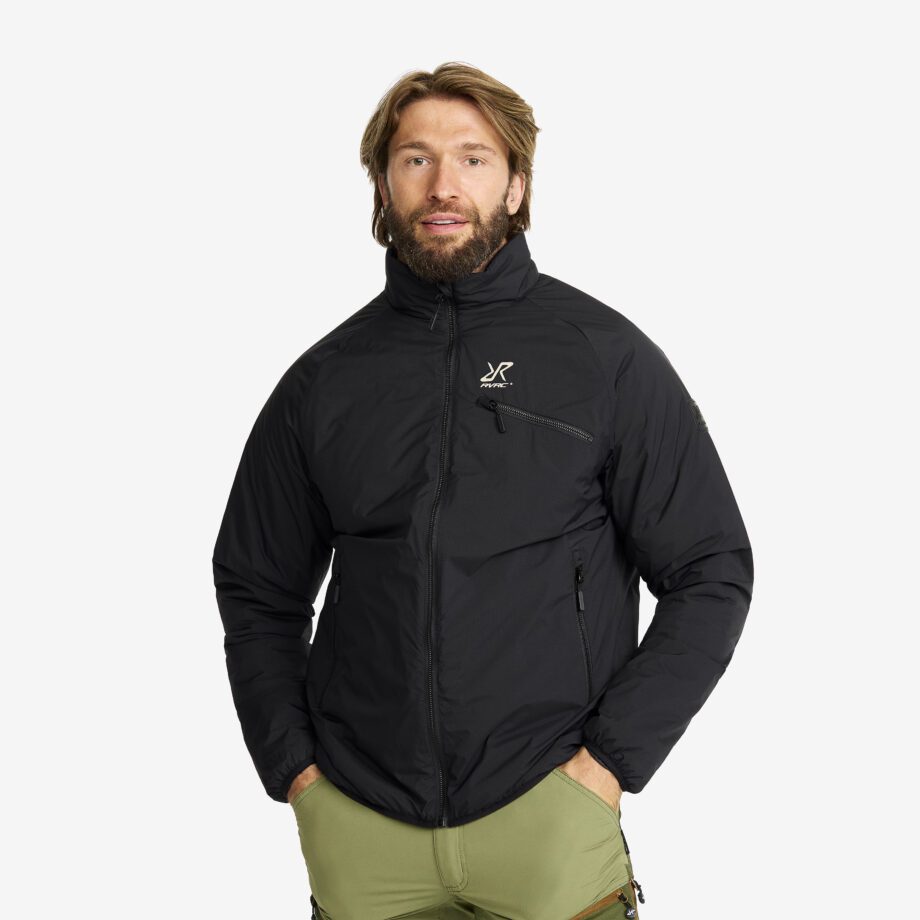 Revolution Race Vinterjackor - Flatter Insulated Jacket - Herr - Black, Storlek:3XL