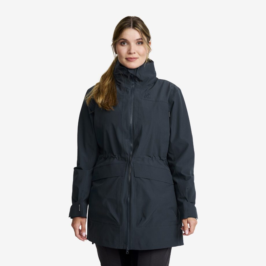 Revolution Race Dam > Jackor > Regn- & Skaljackor - Nevis 2L Parka - Dam - Blueberry, Storlek:M