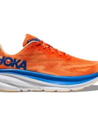 Hoka M Clifton 9 Wide Vibrant Orange/Impala