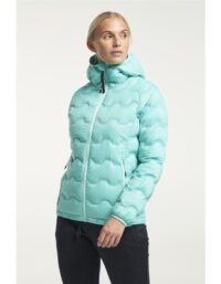 Tenson Shibui Hood Down Puffer  Woman Aquatic Awe