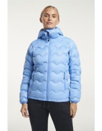 Tenson Shibui Hood Down Puffer  Woman Little Boy Blue