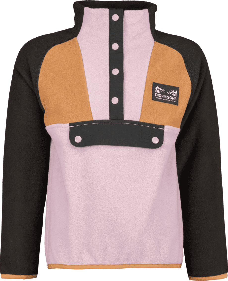 Didriksons Didriksons Kids' Yokto Half Button 2 Dusty Lilac