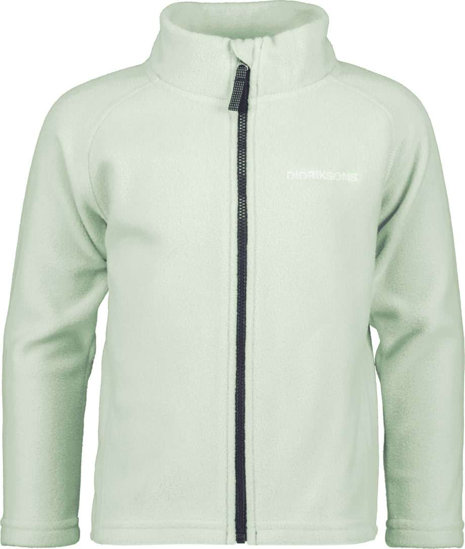 Didriksons Didriksons Kids' Monte Full Zip 10 Pale Mint