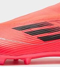 adidas F50 League Laceless FG Fotbollsskor Unisex, Turbo / Aurora Black / Platinum Metallic