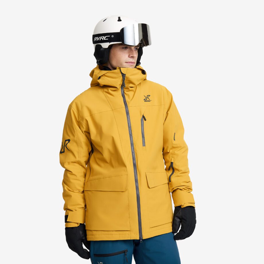 Revolution Race Skaljacka & Vindjacka - Halo 2L Insulated Ski Jacket - Herr - Harvest Gold, Storlek:2XL