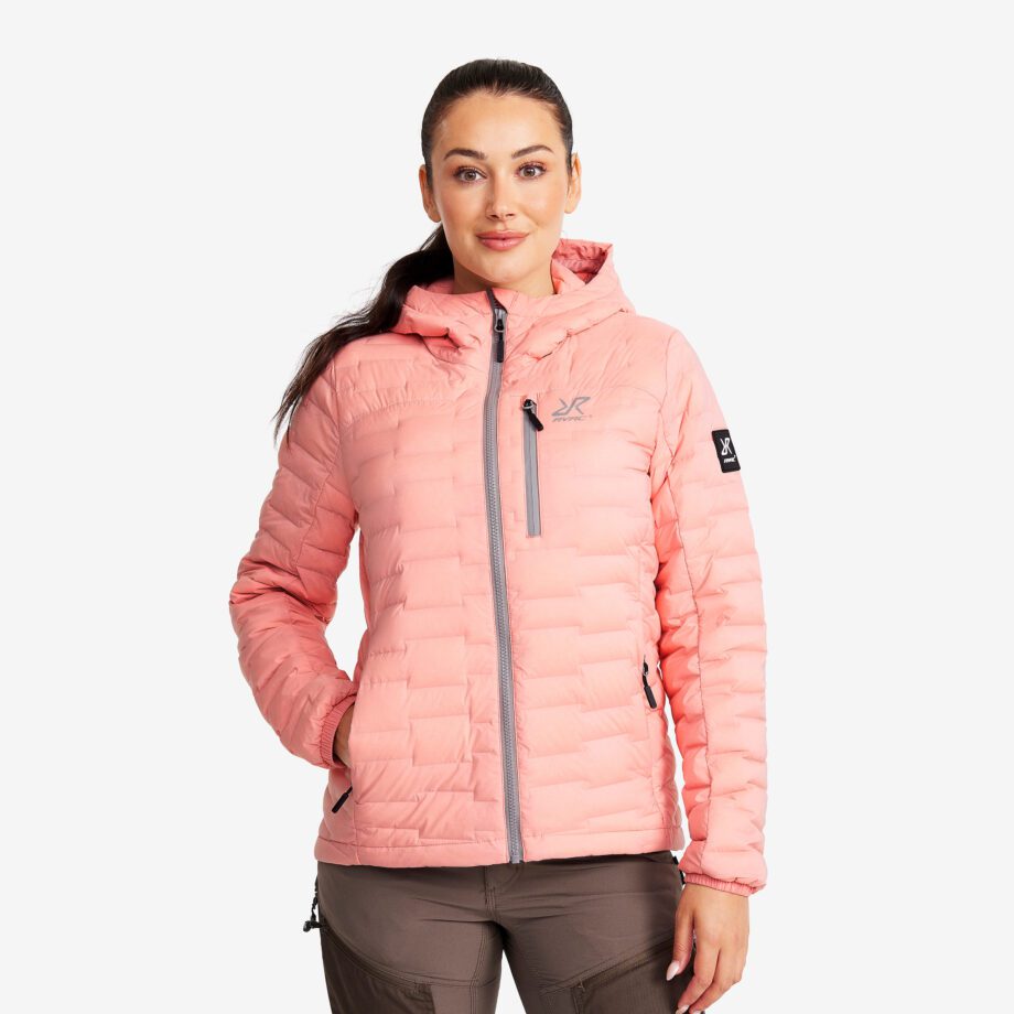 Revolution Race Flex Stretch Down Jacket - Dam - Blush, Storlek:S - Vinterjackor