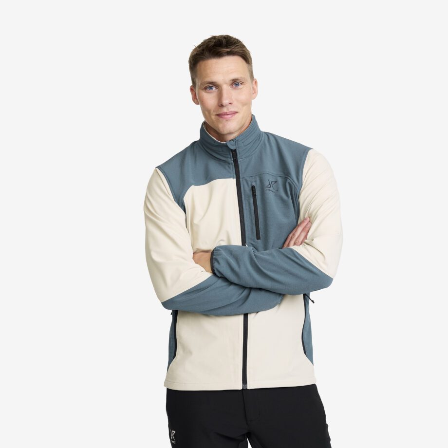 Revolution Race Jackor > Softshelljackor - Ridge Trek Stretch Jacket - Herr - Orion Blue/Peyote, Storlek:L