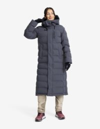 Revolution Race Scenic Insulated Long Parka - Dam - India Ink, Storlek:S - Vinterjackor