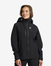 Revolution Race Cloud 3L Shell Jacket Dam Black, Storlek:S