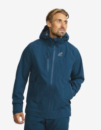 Revolution Race Jackor > Regn- & Skaljackor - Cloud 3L Shell Jacket - Herr - Blue Opal, Storlek:2XL