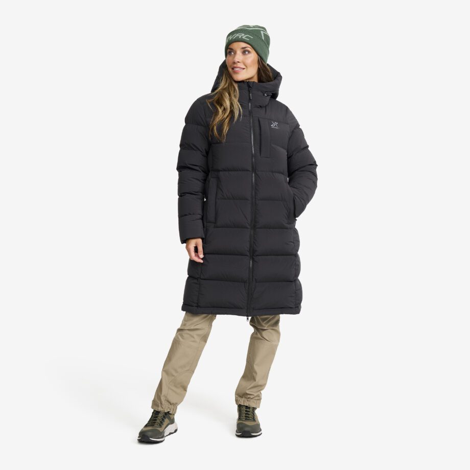 Revolution Race Vinterjackor - Flexpedition Down Parka - Dam - Black, Storlek:2XL