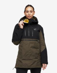 Revolution Race Dam > Jackor > Friluftsjackor - Outdoor Anorak - Dam - Mud, Storlek:M